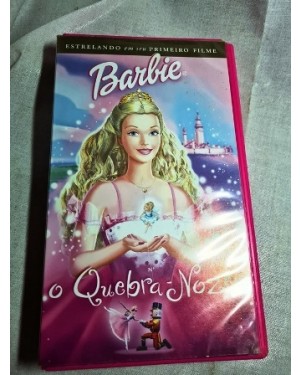 VHS Barbie O Quebra Nozes Universal original 78 min dublado