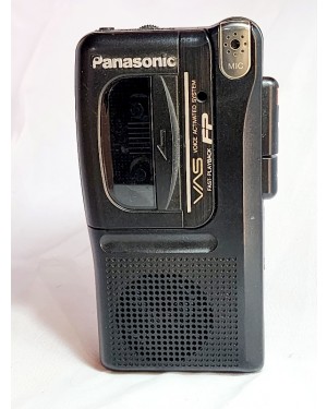 Gravador micro cassette modelo RN302 Panasonic,Mitsubishi ,2 pilhas AA, nunca vazou, microfone acoplado, japan,  perfeito Funcionamento! Ok